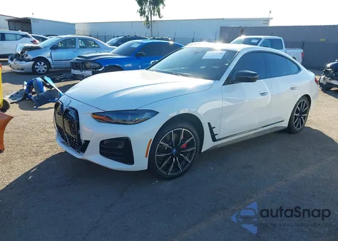 2024 BMW I4 Gran Coupe Edrive35 from USA, damaged, VIN WBY43AW0XRFS79259